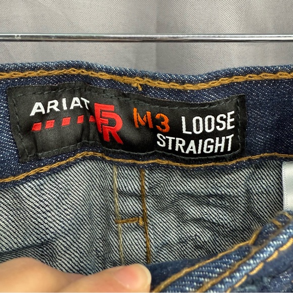 Ariat FR M3 Cat2 Loose Fit Straight Leg Jeans Size 42x32 NWT - Picture 3 of 10